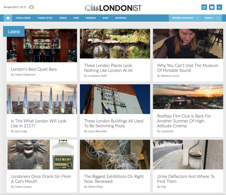 We're in Londonist!