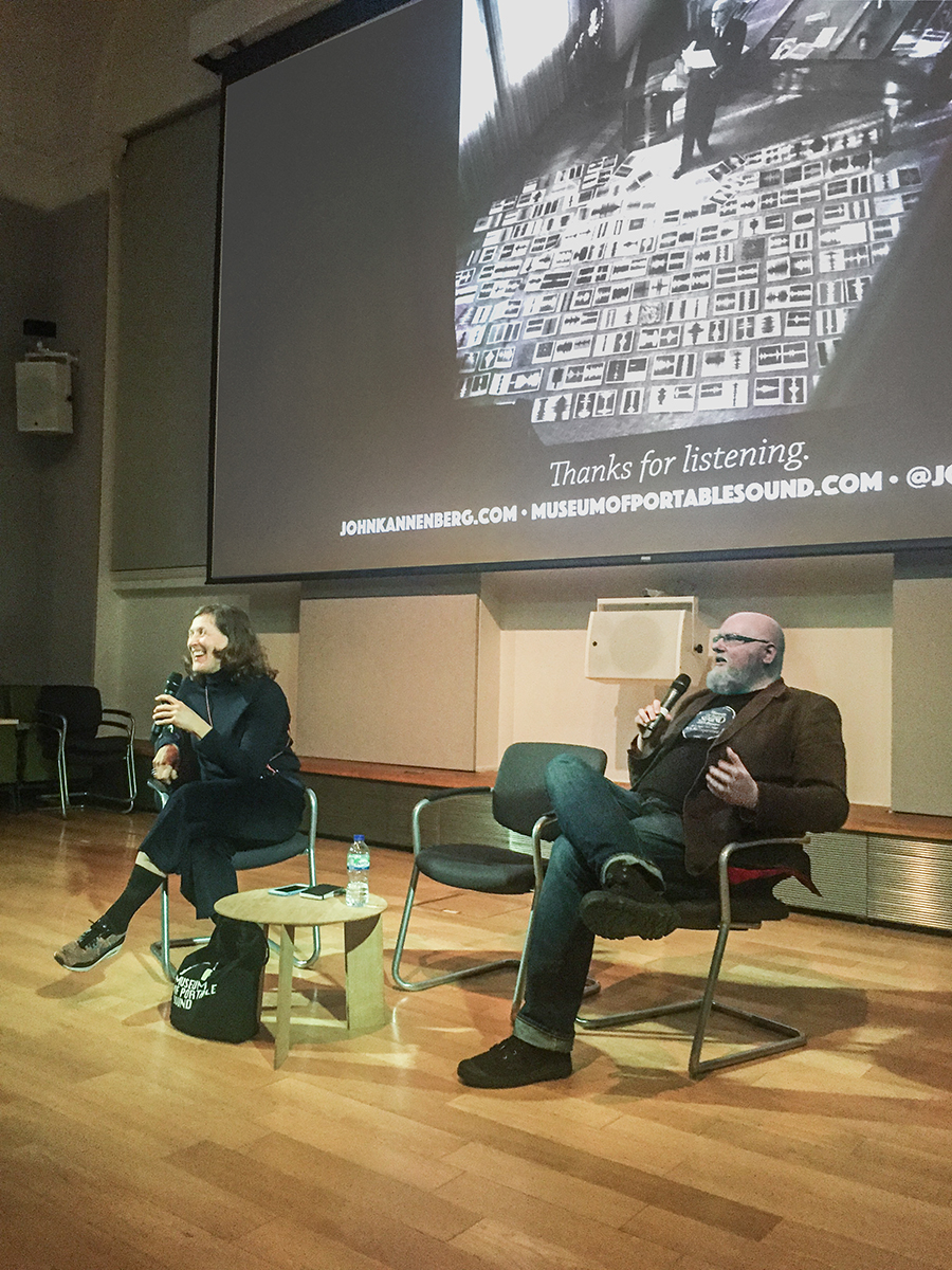 V&A Senior Curator of Design and Digital Corinna Gardner moderates an all-too brief Q&A.