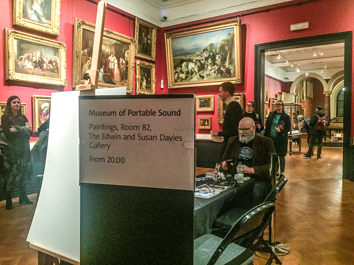 Our stunned Director frantically sets up the museum.