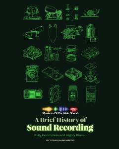 Cover of A Brief History of Sound Recording